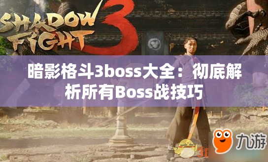 暗影格斗3boss大全：彻底解析所有Boss战技巧